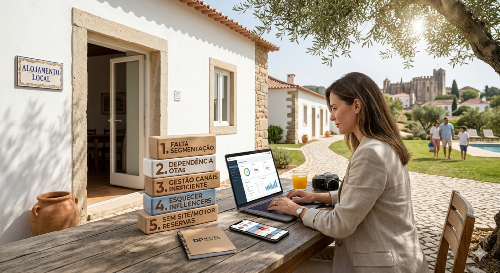 Os 5 Erros no Planeamento Comercial do seu Alojamento Local (e como evitá-los)